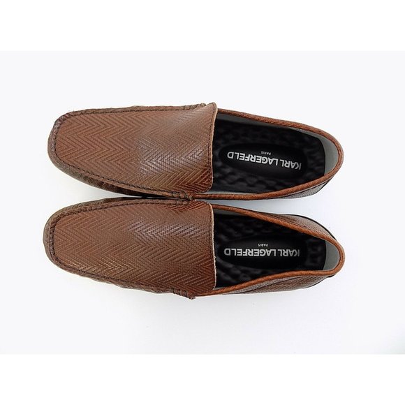 Karl Lagerfeld Paris Men Loafer #LF9D7801 Cognac 9 display picture 2
